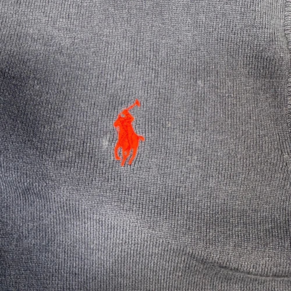Polo Ralph Lauren Mens‎ Navy V Neck Pima Cotton Sweater Vest XL Preppy